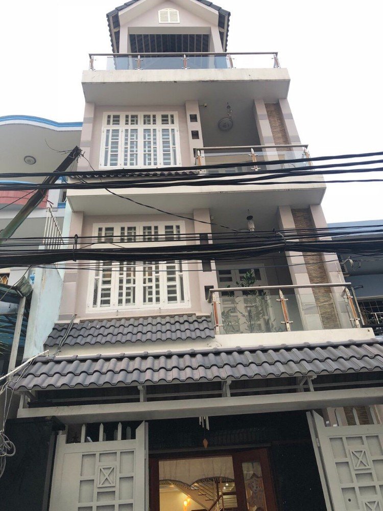 Nhà Hẽm Lạc Long Quân, 4.2x20m, 82m2 2L ST đúc P.10, Q.Tân Bình.Giá 7.7T