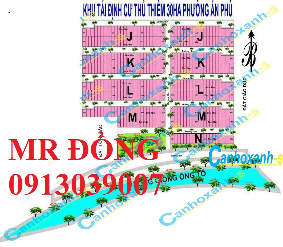Ngộp NGÂN HÀNG- Bán nhanh Lô M Tái Định Cư Nam Rạch Chiếc Quận 2 6ty490