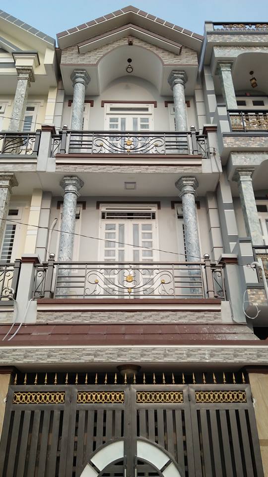 Bán gấp nhà 3 lầu mới xây đường Liên Khu 4 - 5, Bình Tân 