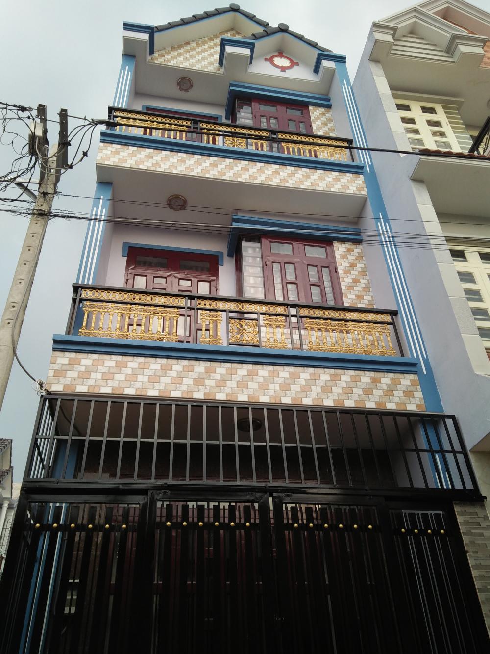 Bán nhà biệt thự mini, 2 lầu + 3pn + sân phơi, ngay KDC Vĩnh Lộc -Bình Tân chỉ 1 tỷ 530 triệu