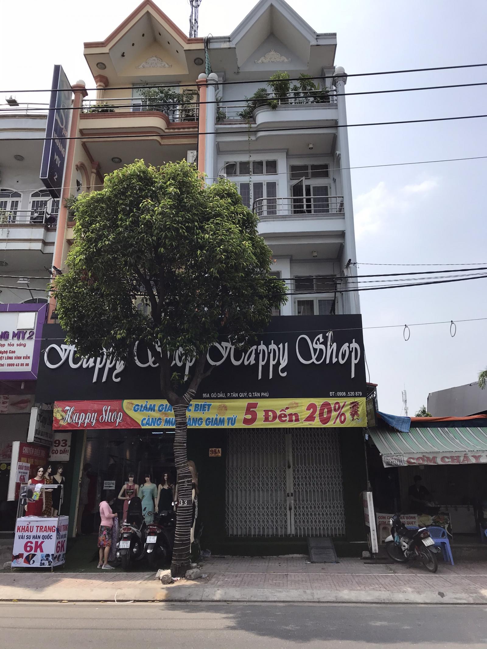 Nhà bán mặt tiền kinh doanh đường Gò Dầu gần ngã 3 Cầu Xéo - Gò Dầu