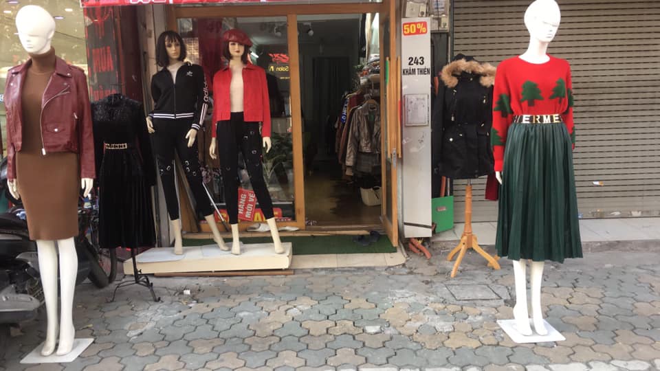 Sang nhượng shop thời trang nữ tại 243 Khâm Thiên- Đống Đa- HN