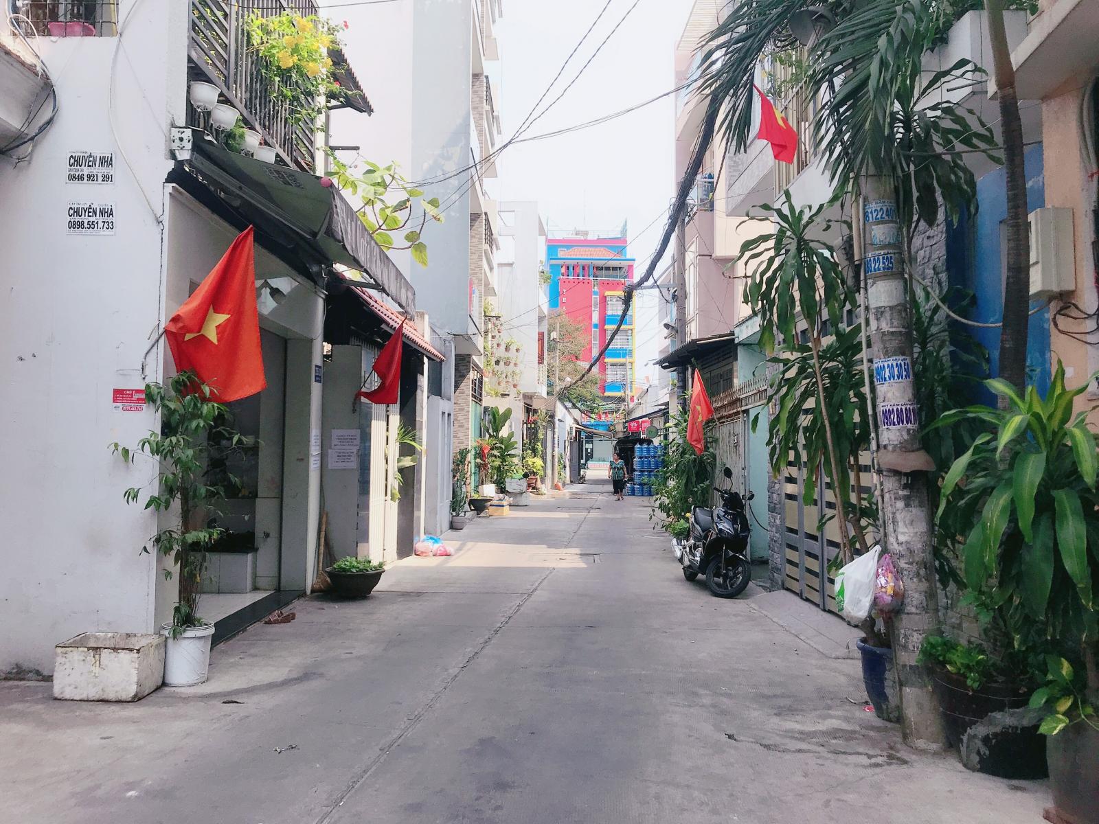 Nhà giá tốt đúc 4 tấm hẻm 1 xẹt đường Vườn Lài, Q. Tân Phú
