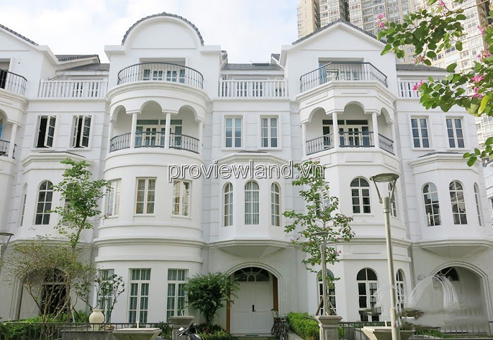 Bán biệt thự Saigon Paerl khu Compound 36 căn, 180m2, 5PN, 4 tầng 