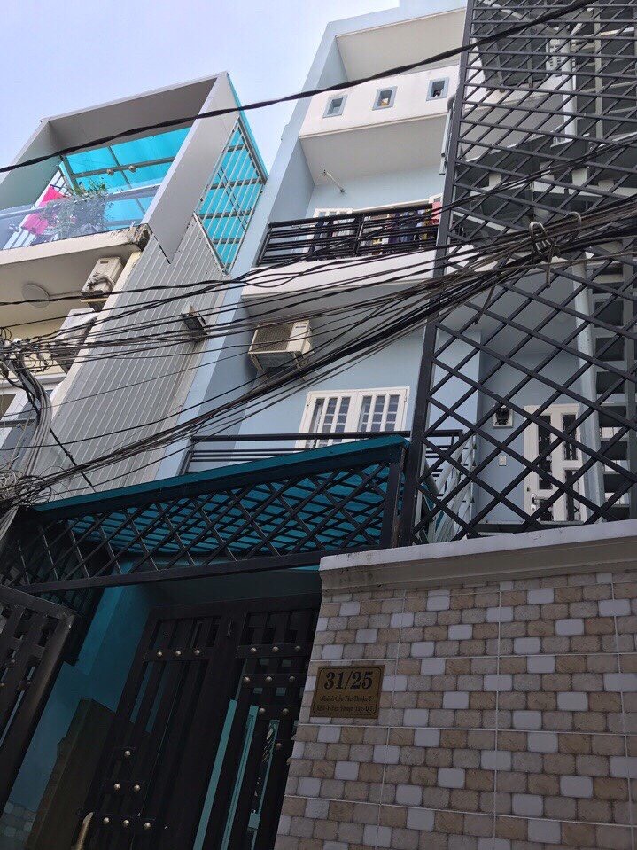 Bán nhà đường Huỳnh Tấn Phát, Quận 7, Dt 5x17m, 3 lầu, st. Giá 5,8 tỷ