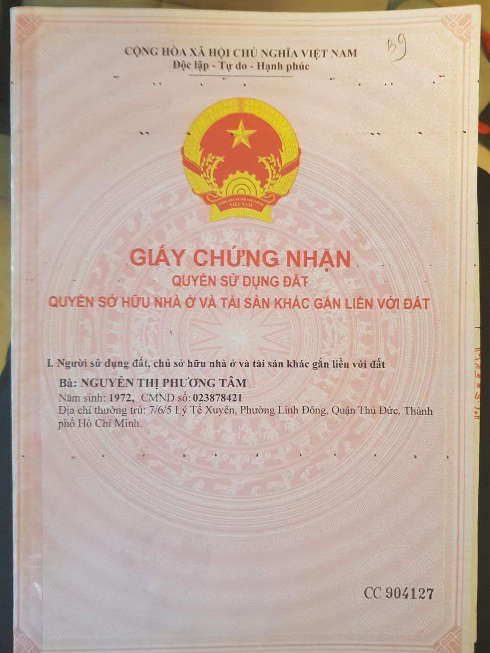 BÁN ĐẤT ĐƯỜNG 27 NGUYỄN XIỂN, P. LONG THẠNH MỸ, Q9