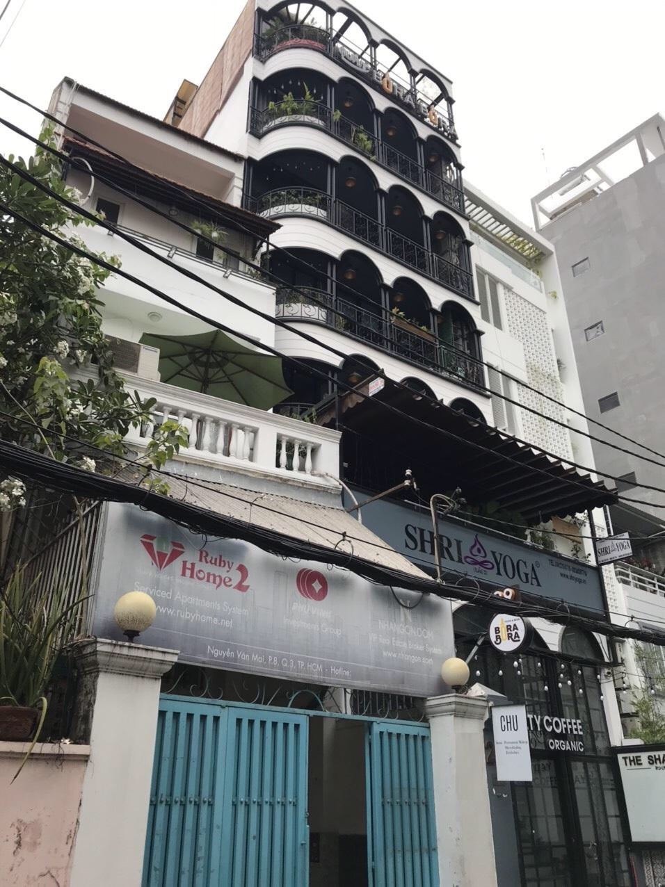 Bán nhà mặt tiền đường Nguyễn Văn Mai, Phường 8, Quận 3 DT 4,2 x 32m; CN: 145m²; Trệt + 4 lầu Giá 33 tỷ