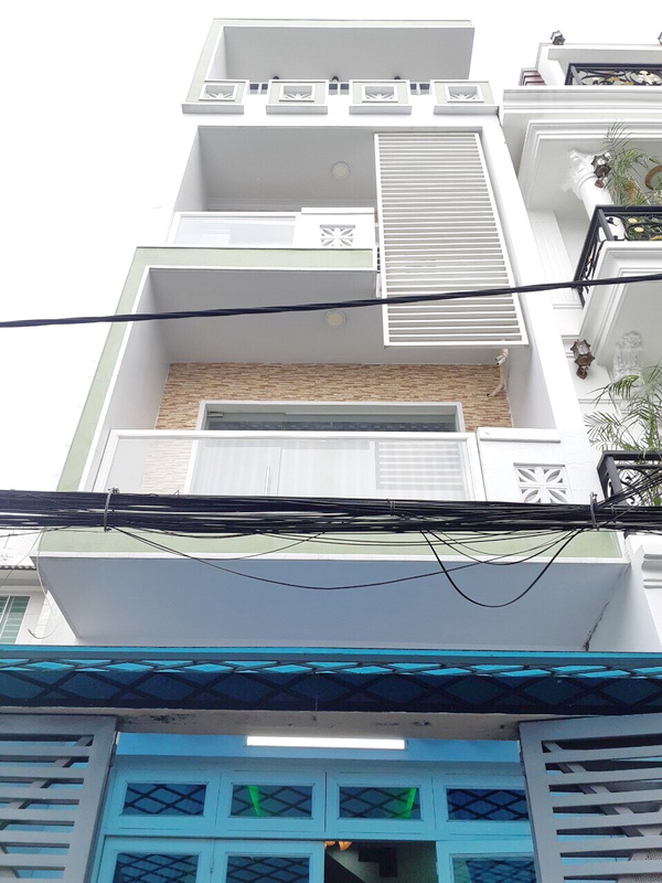 Bán nhà mới xây hẻm 4.5m 47 đường Võ Thị Nhờ quận 7 (hẻm 487 Huỳnh Tấn Phát cũ).