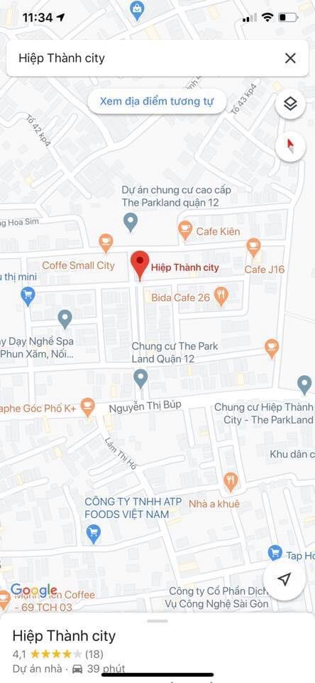 CHO THUÊ CĂN HỘ TẠI HIỆP THÀNH CITY- THE PARKLAND
