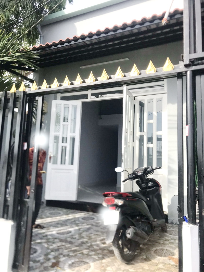 Bán nhà 1 lầu mới đẹp đường Nguyễn Bình Nhà Bè (Đối diện nhà hàng Biển Nhớ).  