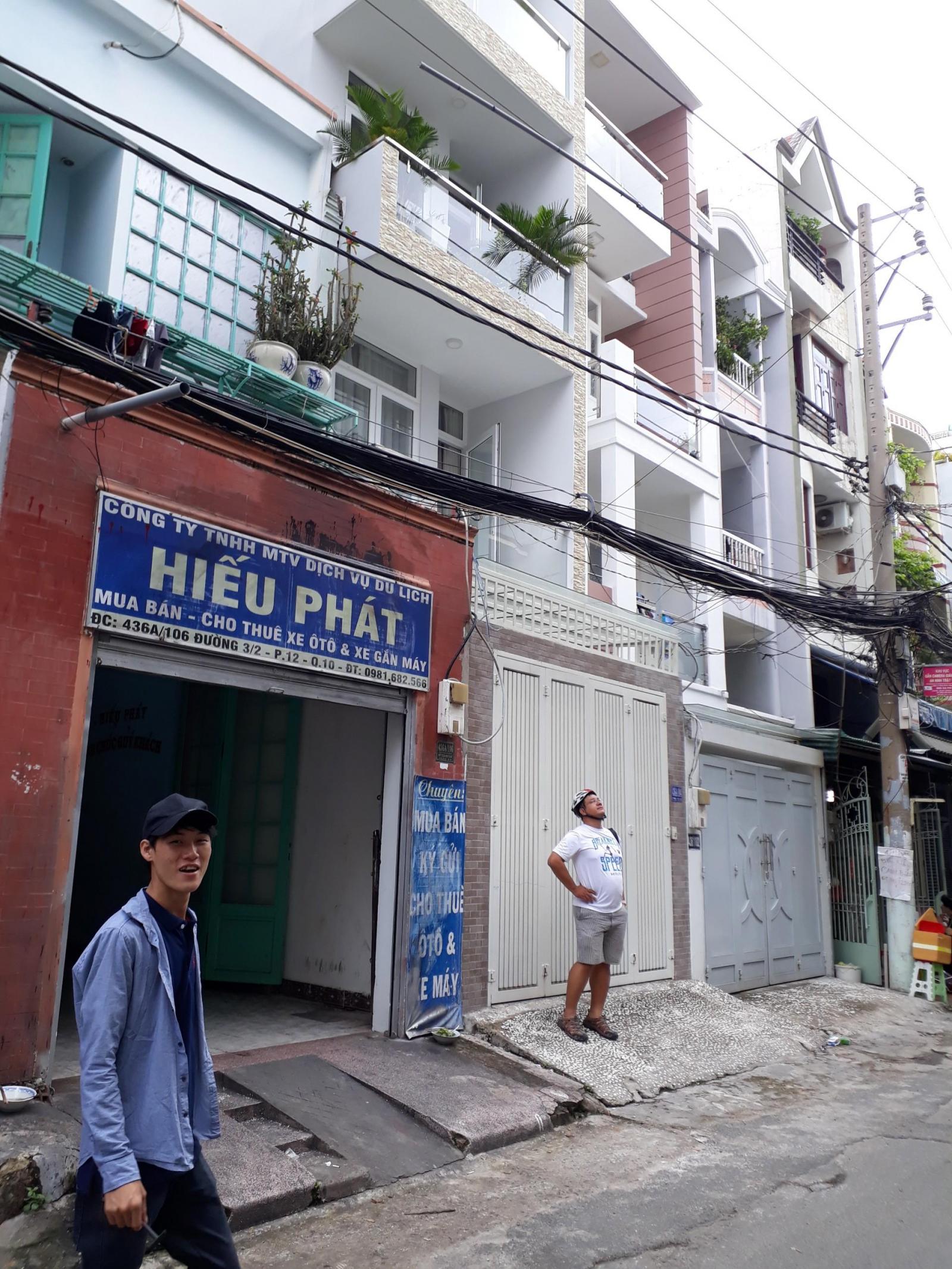Bán nhà hẻm Xe Hơi Tô Hiến Thành, P15, Q10, 4x15m DTXD 229m2 giá cực tốt, 