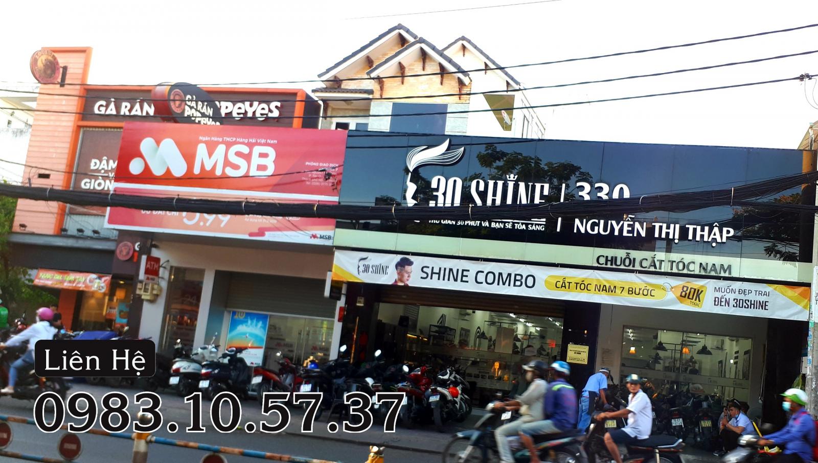 Bán nhà mặt tiền Nguyễn Thị Thập, phường Tân Quy, Quận 7 giá 31 tỷ. DT ngang 5m nở hậu 6.5m