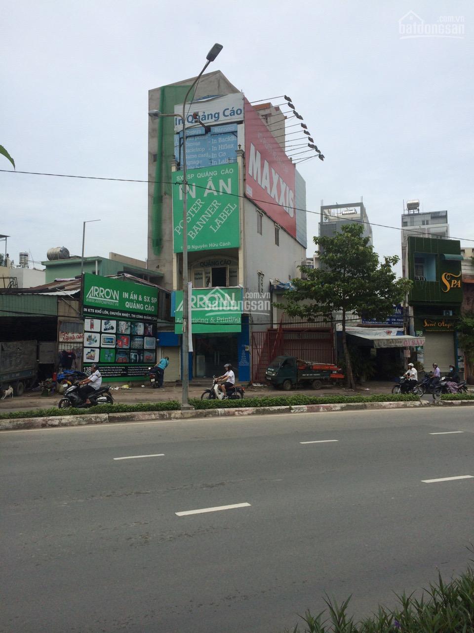 Bán nhà 2MT Nguyễn Hữu Cảnh, 4x12m, 4 lầu mới, 5PN HĐT 30tr/th, giá 14 tỷ TL