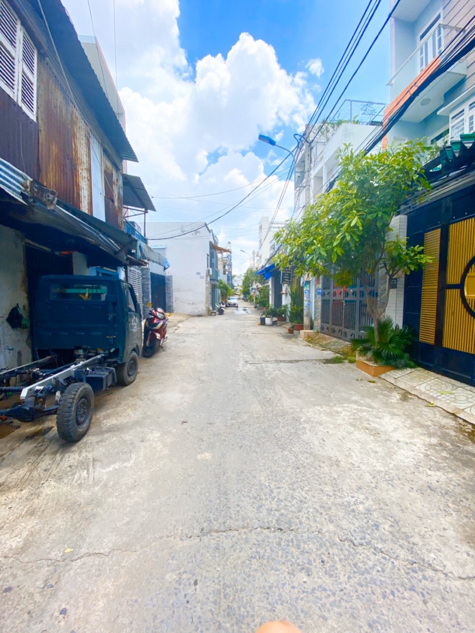 Nhà hẻm 7m thông 357/39/33 Tân Hòa Đông, Bình Tân, 8x17m, lửng