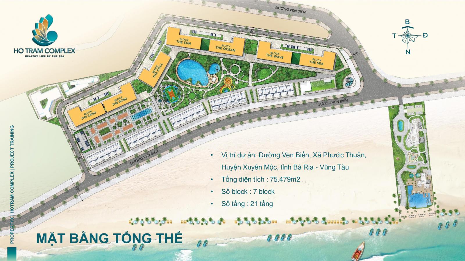 Hưng Thịnh mở bán Ho Tram Complex, giá từ 1,45 tỉ căn 2 PN đơn, LH 0938234510 