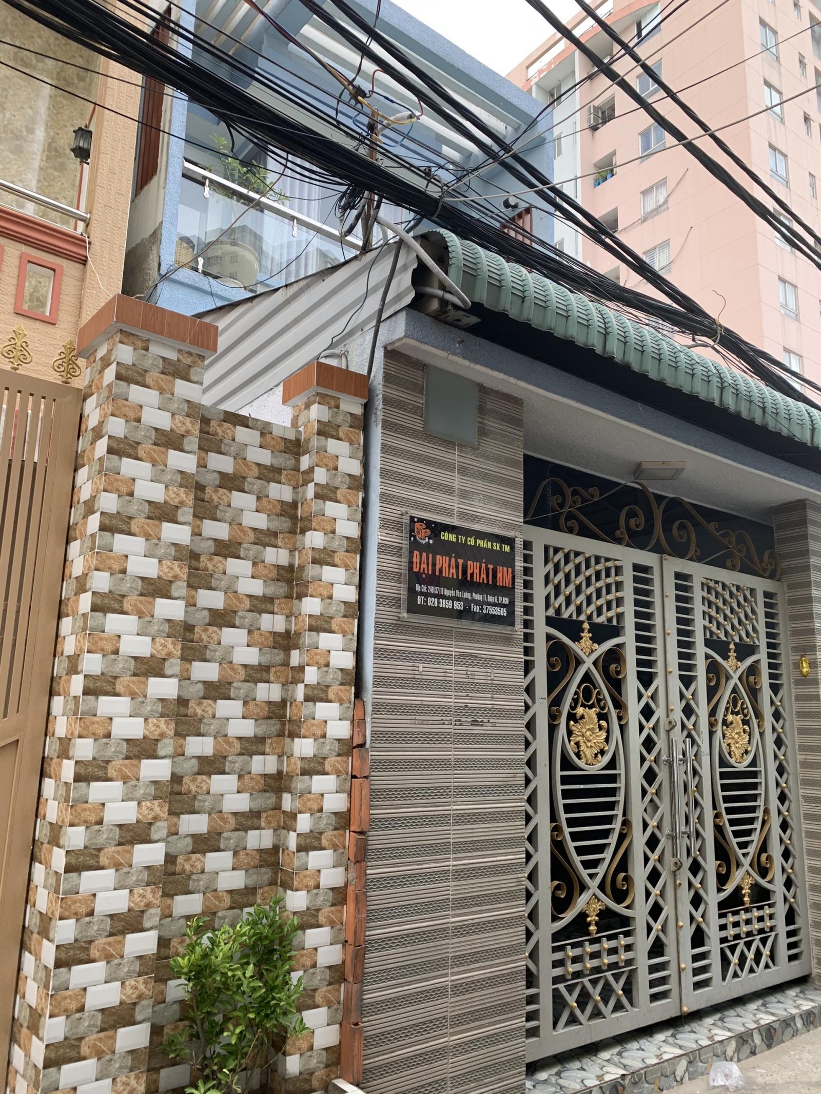 Xoay vốn cần bán gấp nhà Nguyễn Văn Luông, DT cực khủng: 4.2 x 24m (nở hậu 4.4m), chỉ 6 tỷ 5, LH: 0915190011, Q.6