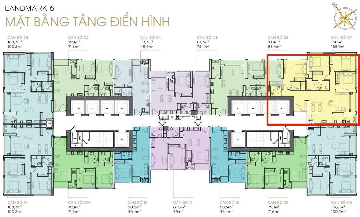 Bán căn hộ 4PN Landmark81, Nguyễn Hữu Cảnh, Phường 22, Bình Thạnh, Tp.HCM - 16 Tỷ TL