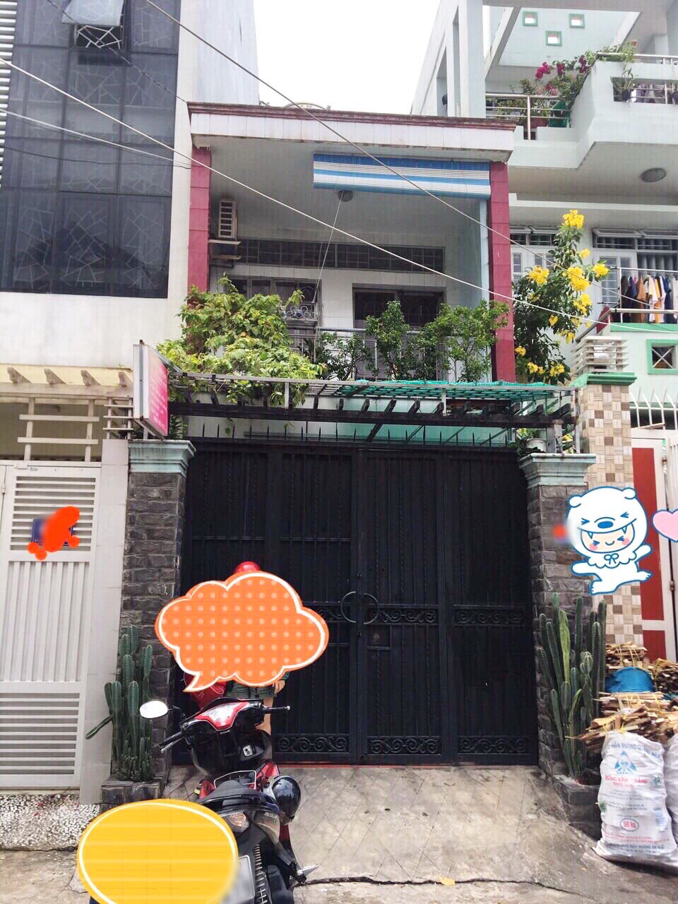 Chính chủ bán nhà trệt 1 lầu hẻm 60 Tân Mỹ, P. Tân Thuận Tây, Quận 7