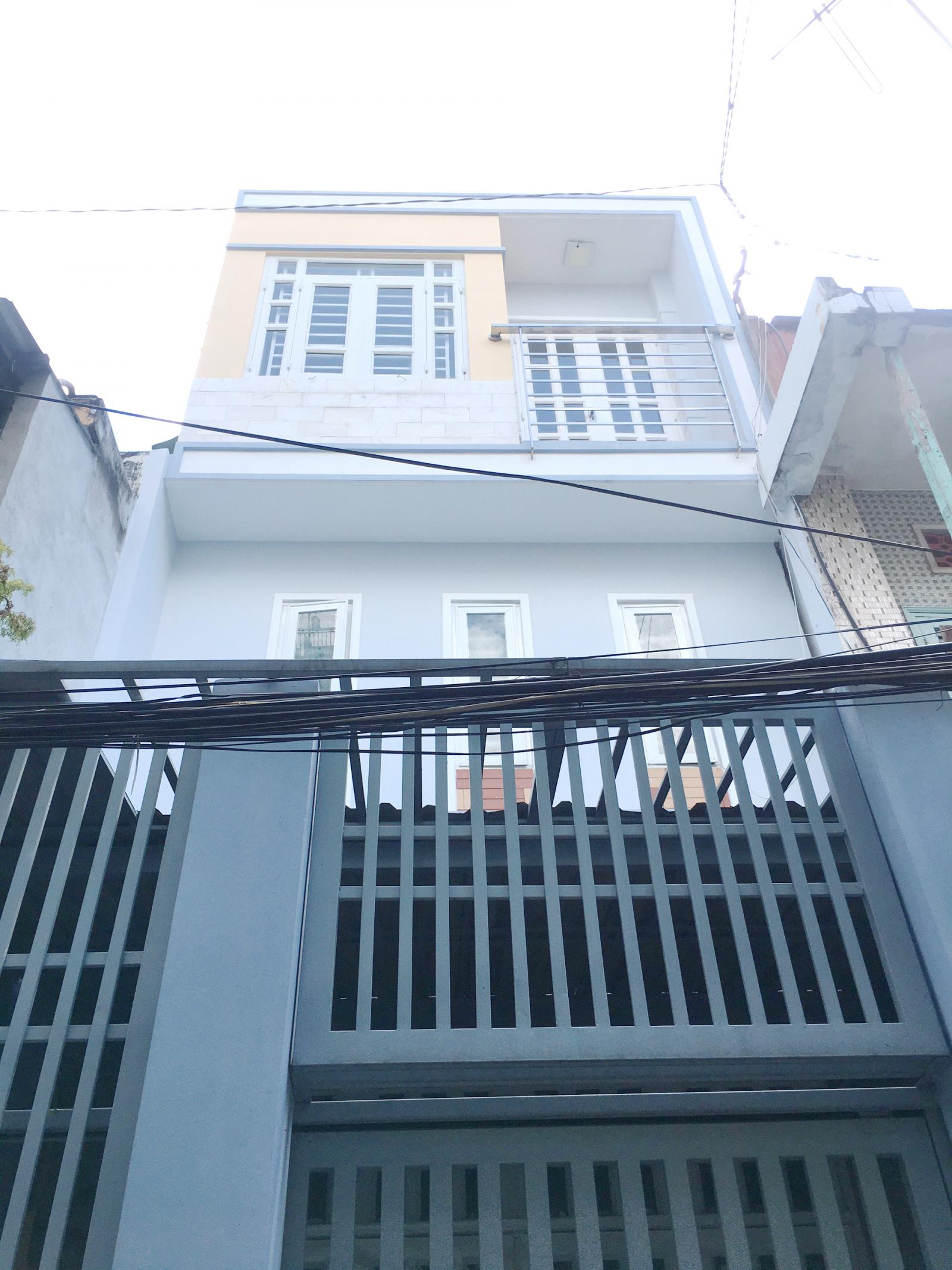 Cho thuê nhà mới 1 lầu gần Bùi Viện P.Phạm Ngũ Lão Quận 1 + Diện tích: 4 x 14.5m