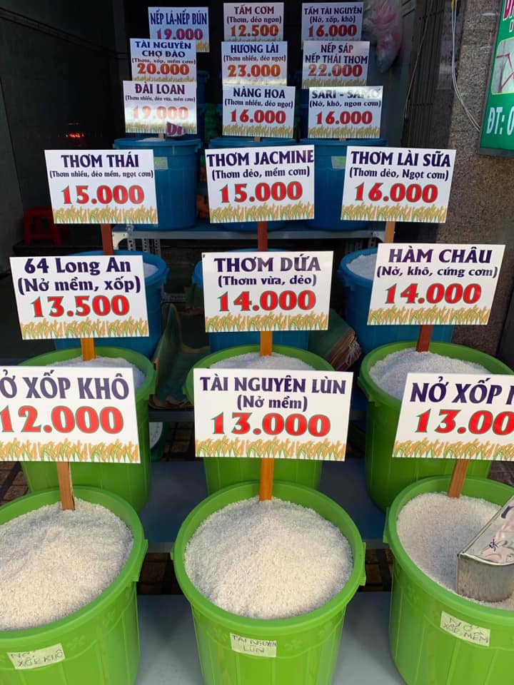 Cần sang cửa hàng bán gạo tại chợ căn cứ