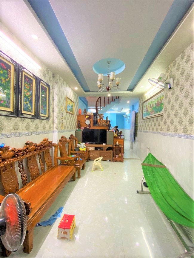 Bán nhà 2 lầu hẻm Chùa Lá 2056 đường Huỳnh Tấn Phát Nhà Bè
