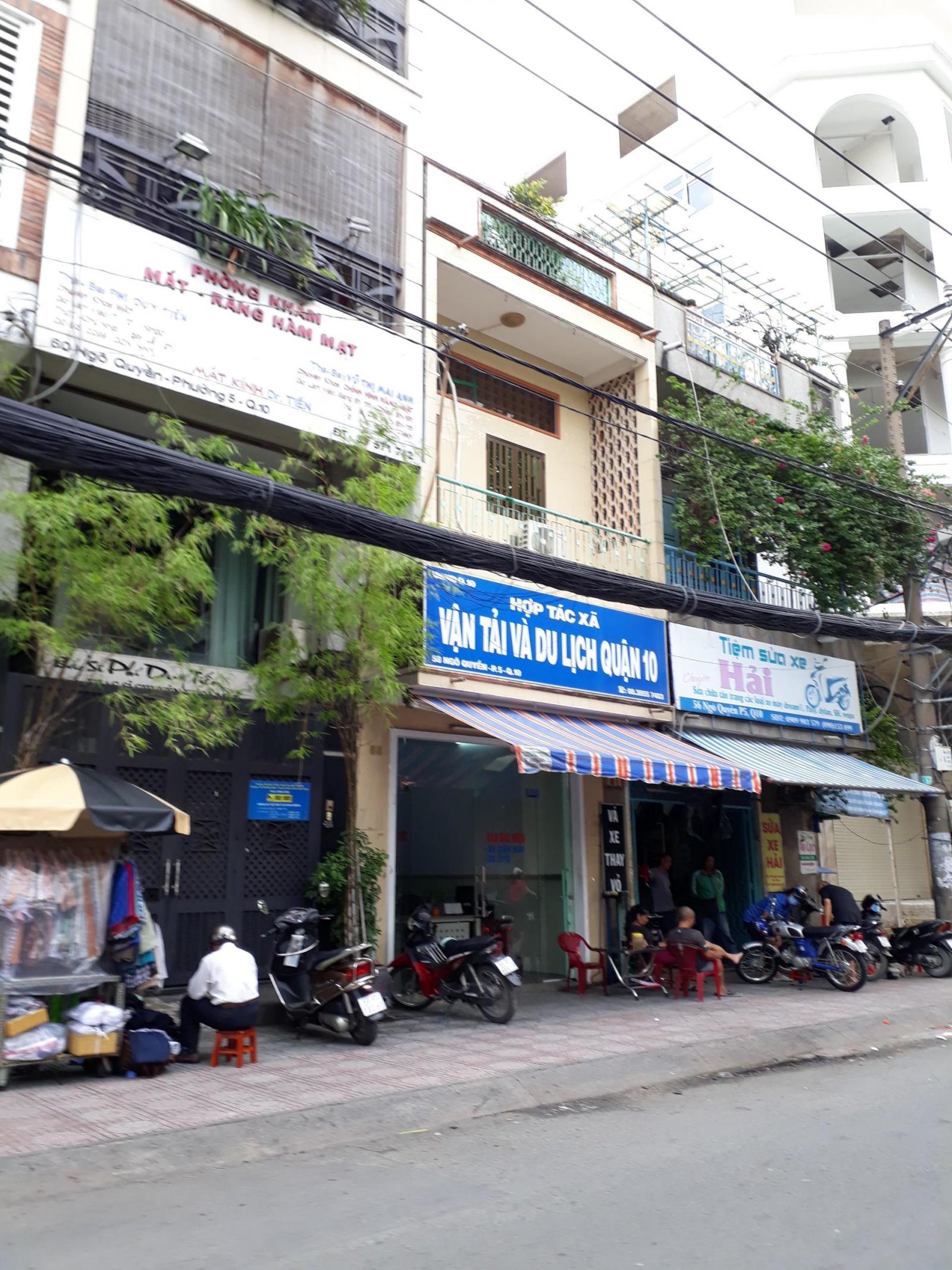  bán nhà mặt tiền đường Hồng Bàng ngay Châu Văn Liêm, P11, Q5, DT: 4 x 25m, giá 23.5 tỷ