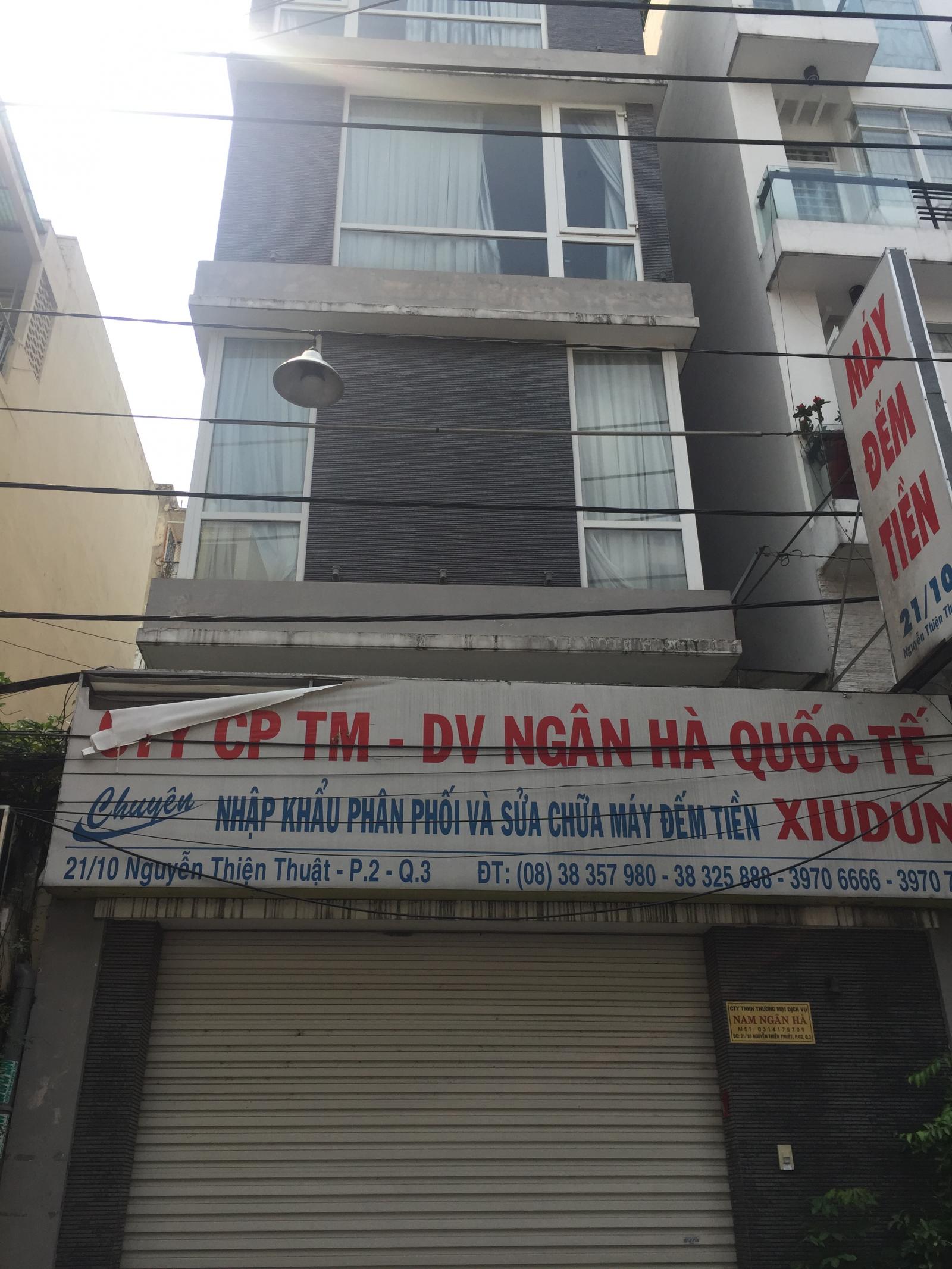 Bán nhà Quận 10,mặt tiền Thành Thái 5 x 28 giá tốt cho khách đầu tư