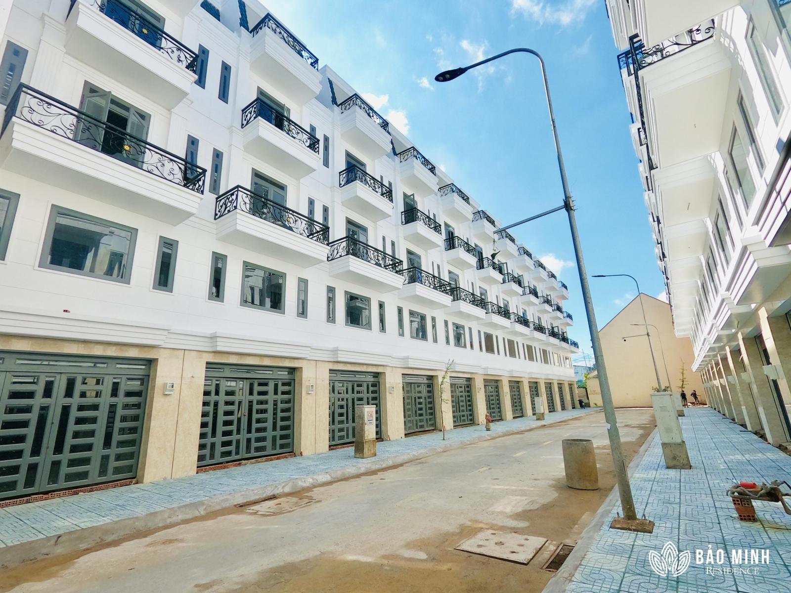 Nhà phố 3.5 tấm 4.5x15m 1 trệt 3 lầu 4PN, 5WC Nguyễn Oanh - Ngay Khu Biệt Thự. LH : 0908714902 AN