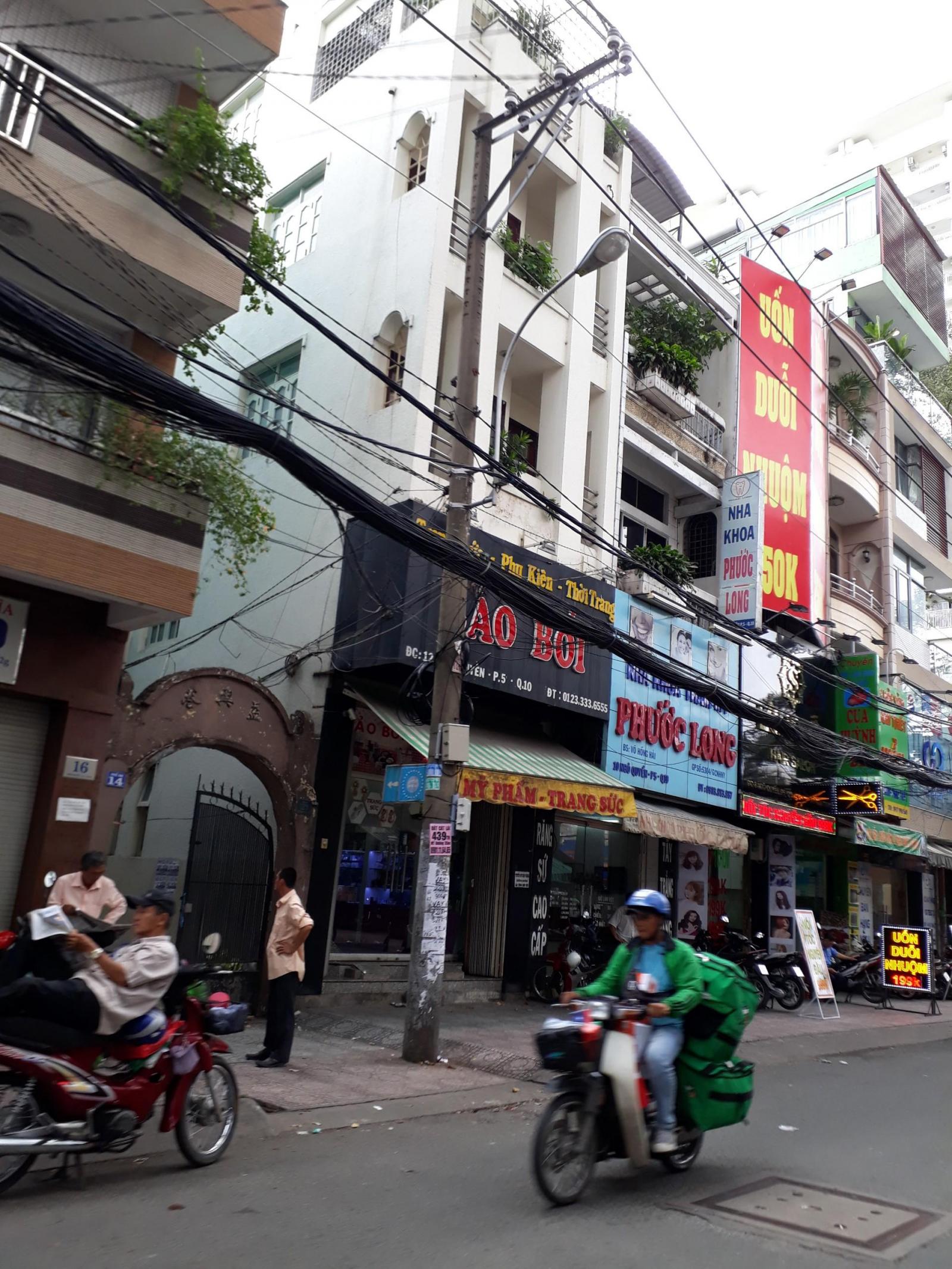  Bán gấp nhà MT đường Hồng Bàng, gần Thuận Kiều Plaza, Q. 5, DT: 108m2, giá tốt nhất thị trường