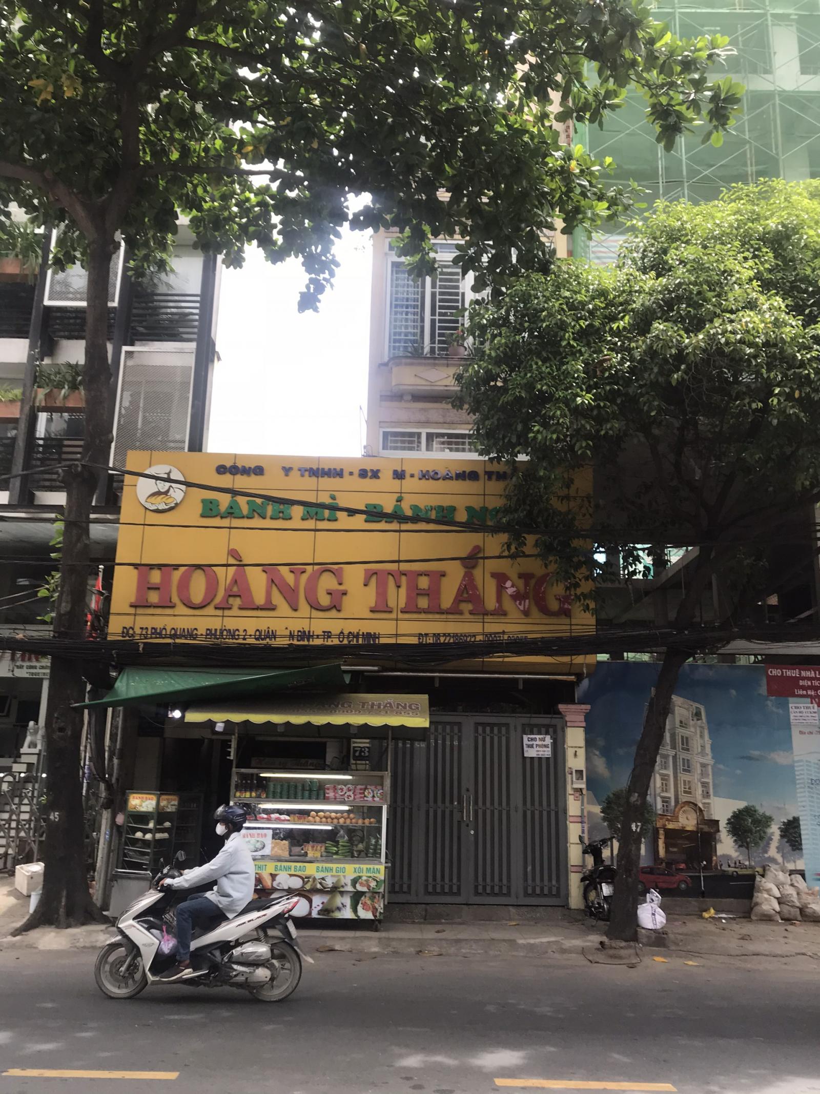 BÁN NHÀ SỐ 73 PHỔ QUANG PHƯỜNG 2, QUẬN TÂN BÌNH