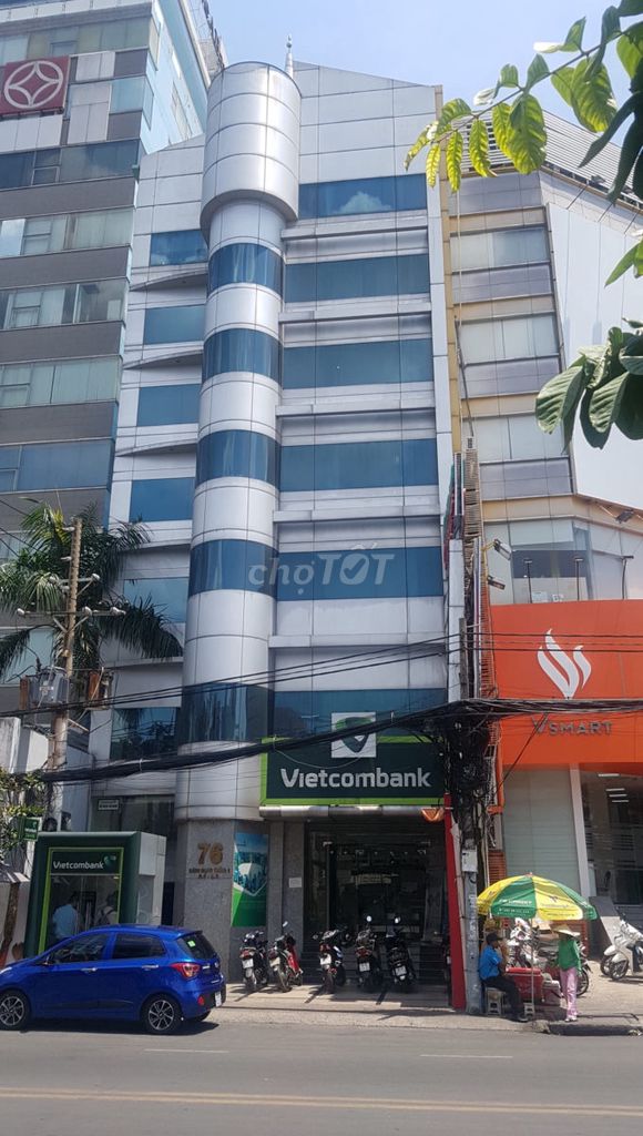 Bán gấp tòa nhà VP, 9 tầng, 1632m2, đường Cách Mạng Tháng 8, P6, Q.3, giá 180 tỷ