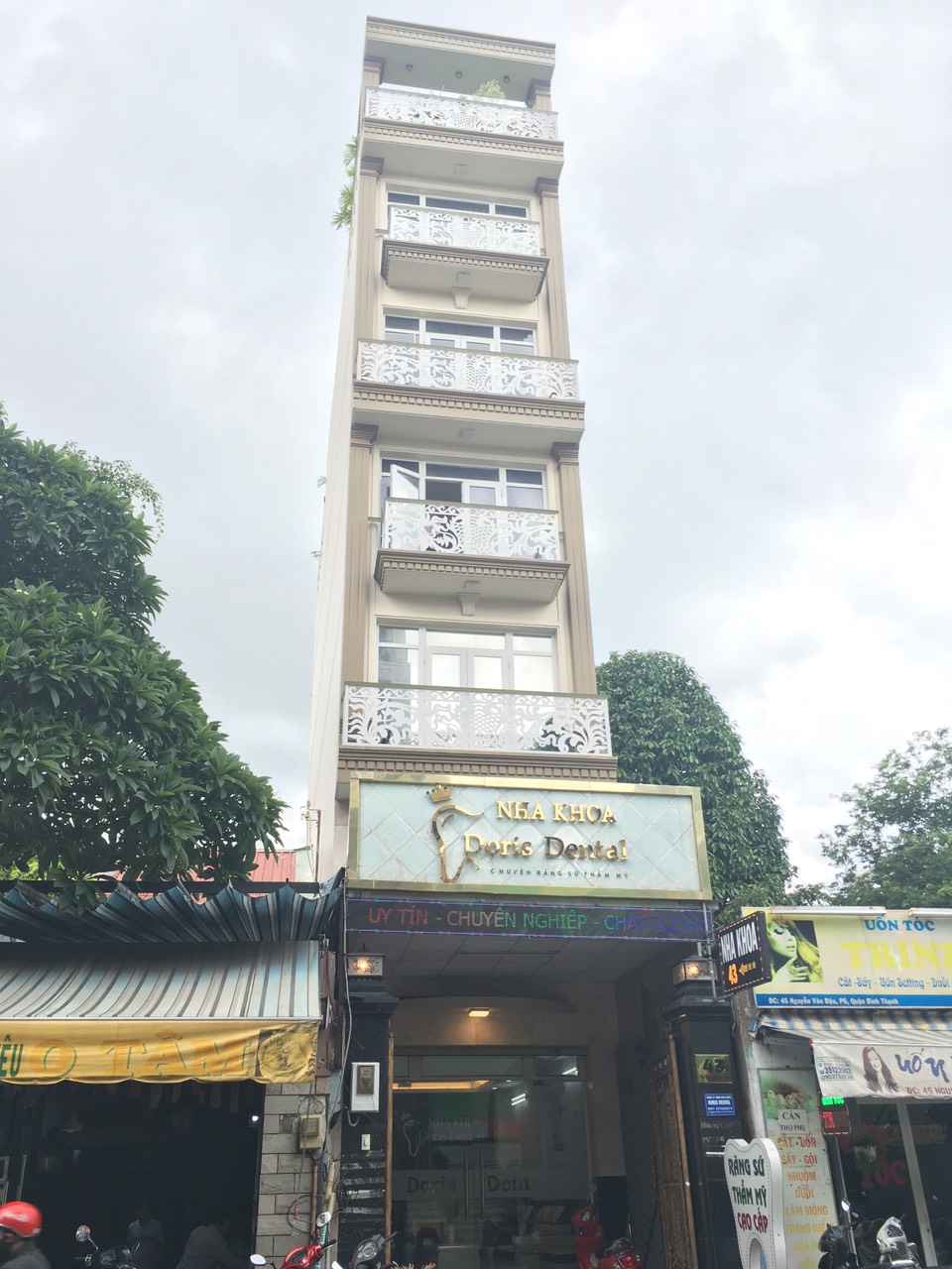 Bán 43 Nguyễn Văn Đậu p6 quận Bình Thạnh diện tích:4mx24m 1 triệt 1 lững 4 lầu st, giá 25 tỷ