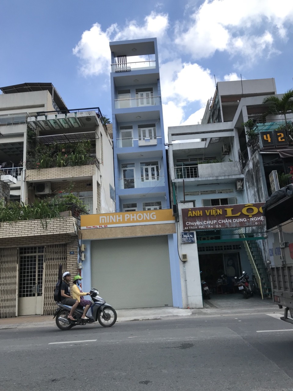  Bán nhà MT kinh doanh đường Bùi Hữu Nghĩa phường 5 quận 5, DT: 4.1x22m, trệt 6 lầu, giá 26.95 tỷ