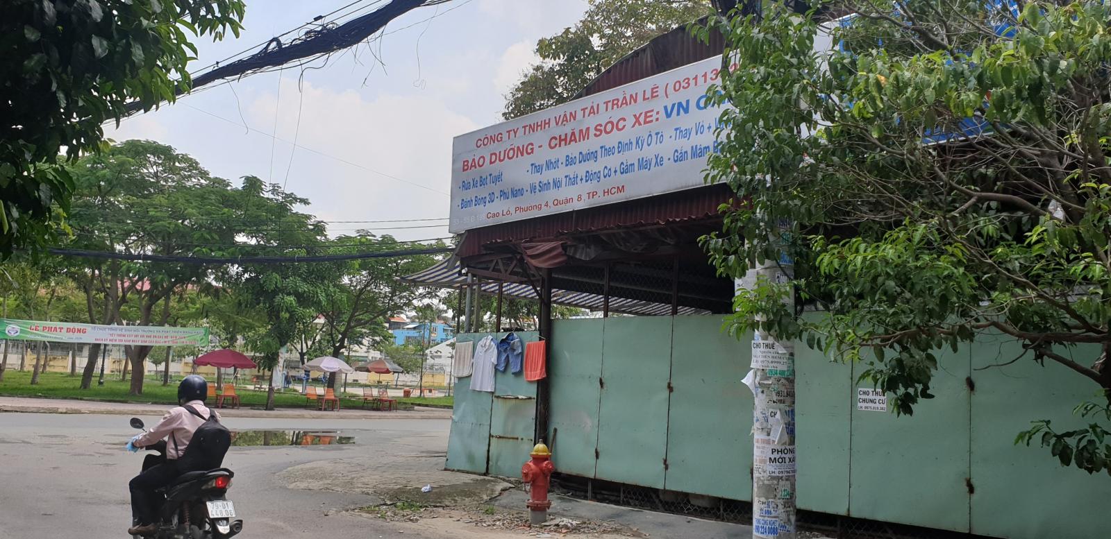 Bán nhà góc 2MT Cao Lỗ & Võ Liêm Sơn, P.4, Q.8, DT: 20x12 , dtcn 207m2, Gía 35 tỷ