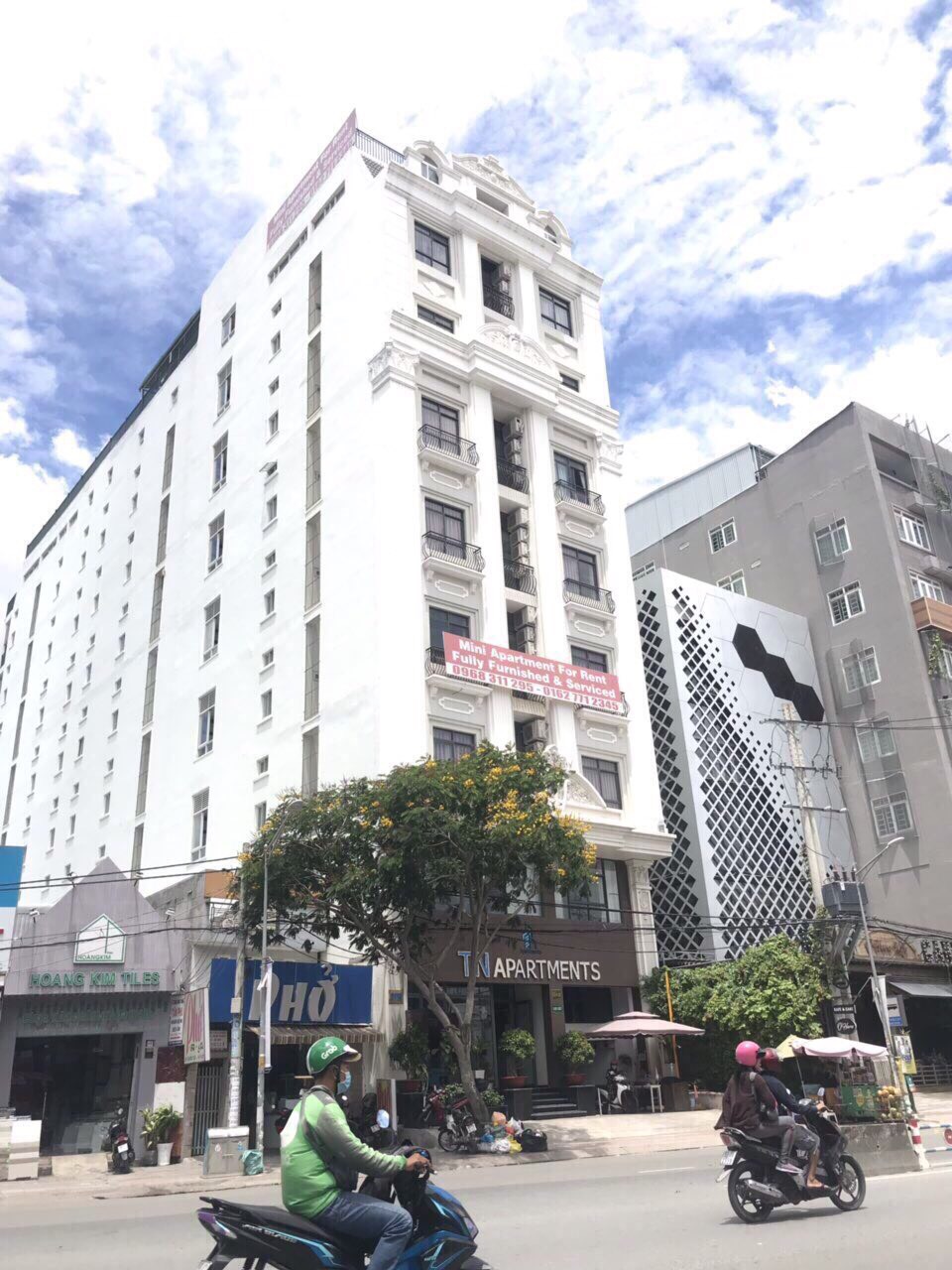 Bán Khách sạn MT Trương Công Định, Tân Bình; hầm lửng 5 lầu; HDT 90tr