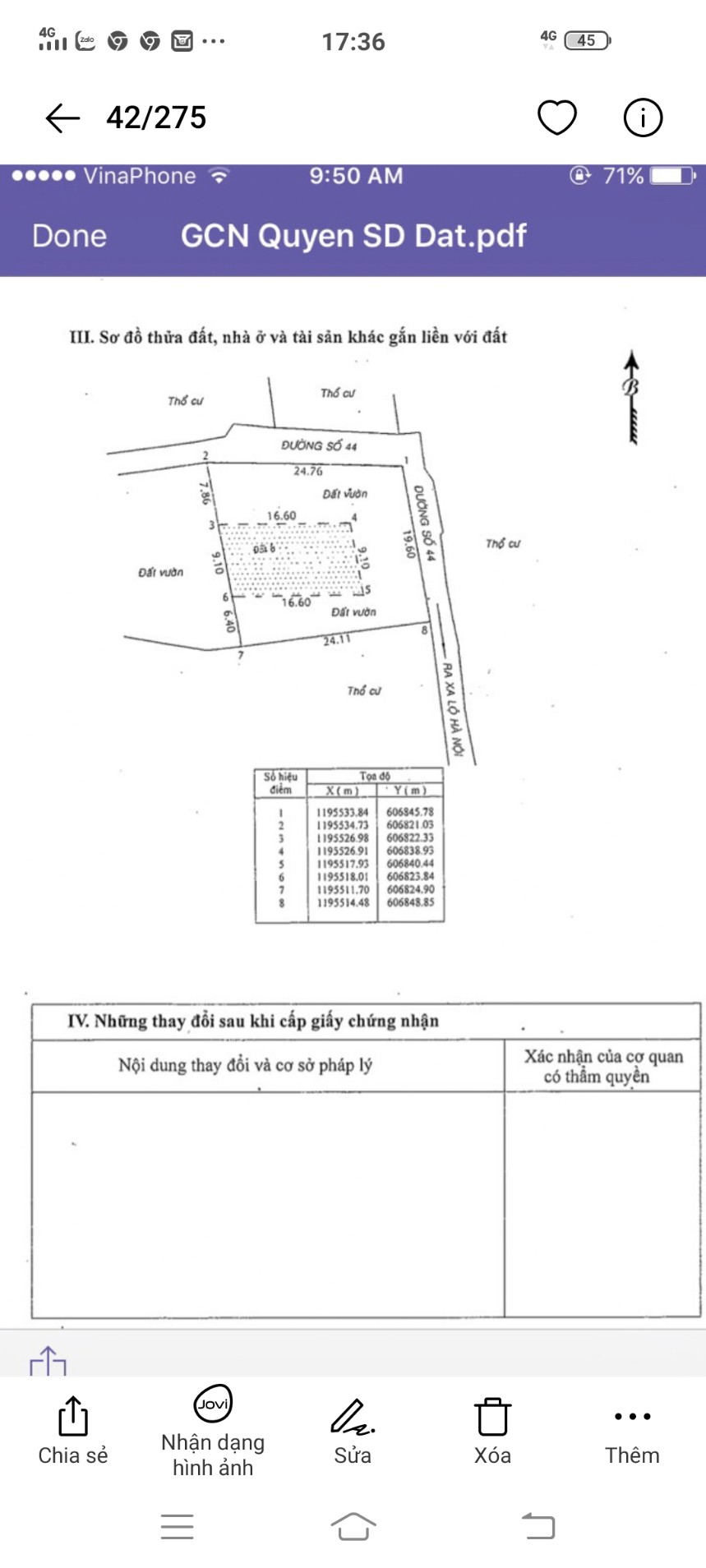 Bán nhà C4 phường Thảo Điền quận 2, 519,3m2 giá 75tr/m2