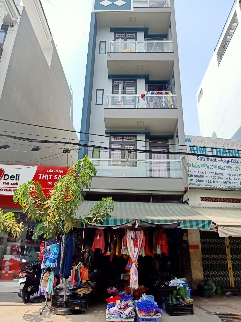 Nhà bán đường Nguyễn Văn Đậu, Bình Thạnh, 46m2, 5 tầng, giá chỉ 6,6 tỷ.