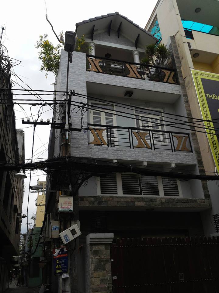 Bán Nhà  P12, Q10, 5.4 x10m , Lê Hồng Phong Khu Biệt Thự Vườn Lan giá bán 13 tỷ
