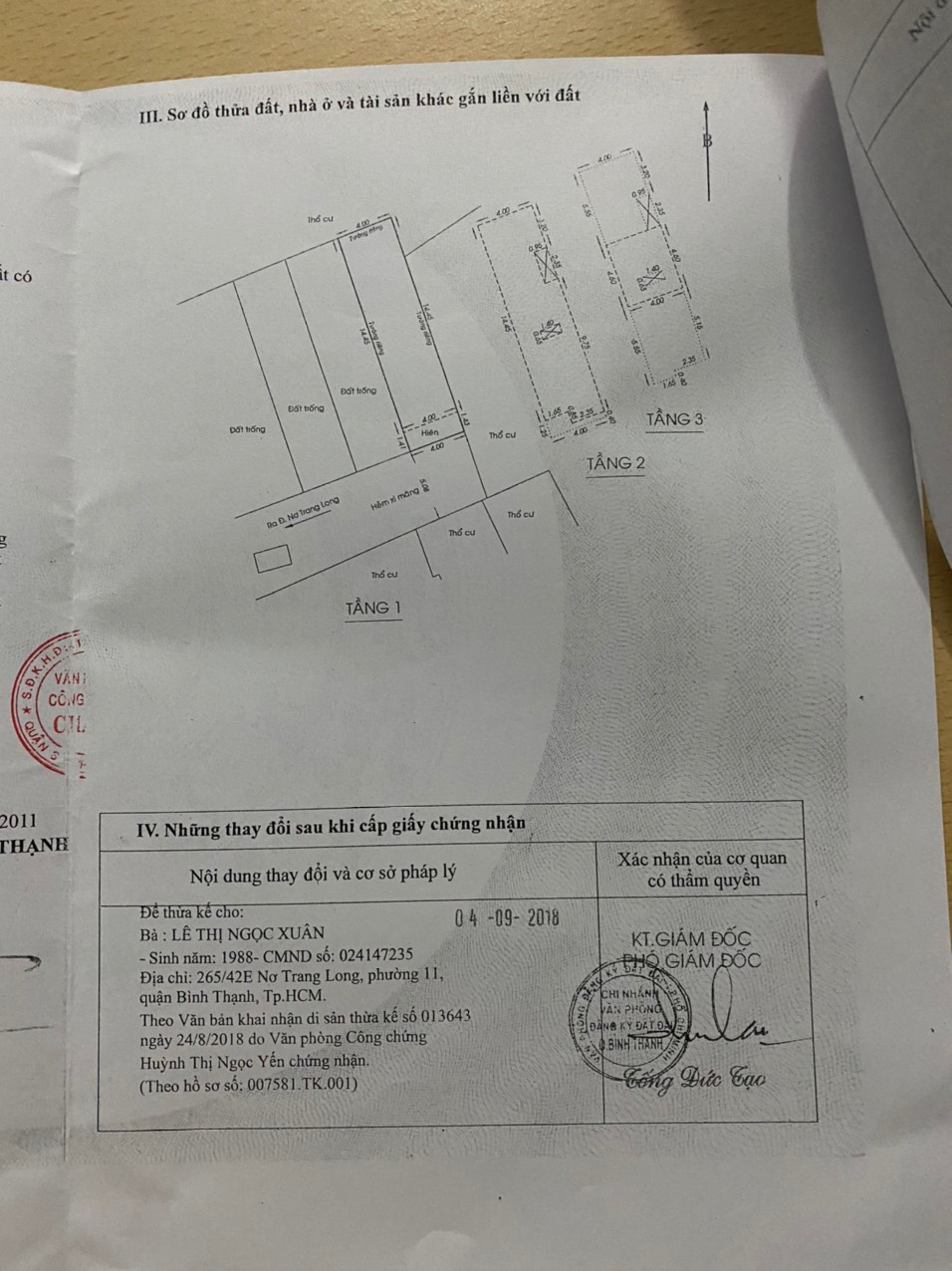 Bán GẤP nhà HẺM trước nhà 5m 4x16m quận BÌNH THẠNH chính chủ đứng bán