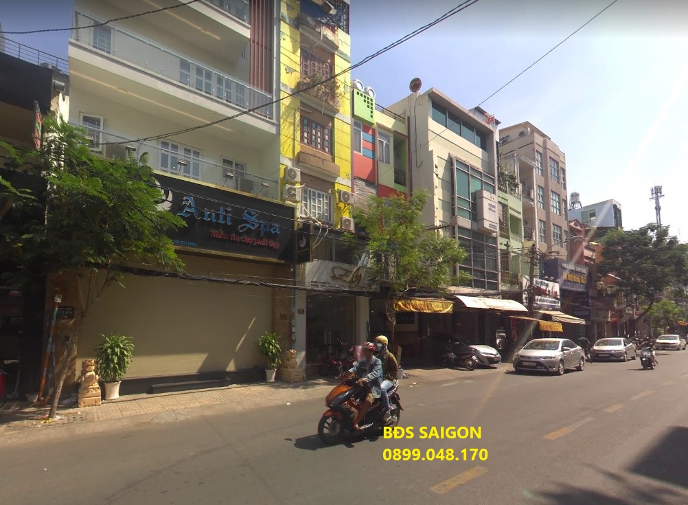Cho thuê nhà mặt phố 72 Nguyễn Thiện Thuật, Quận 3, Tp.HCM diện tích450m2 giá 140 Triệu