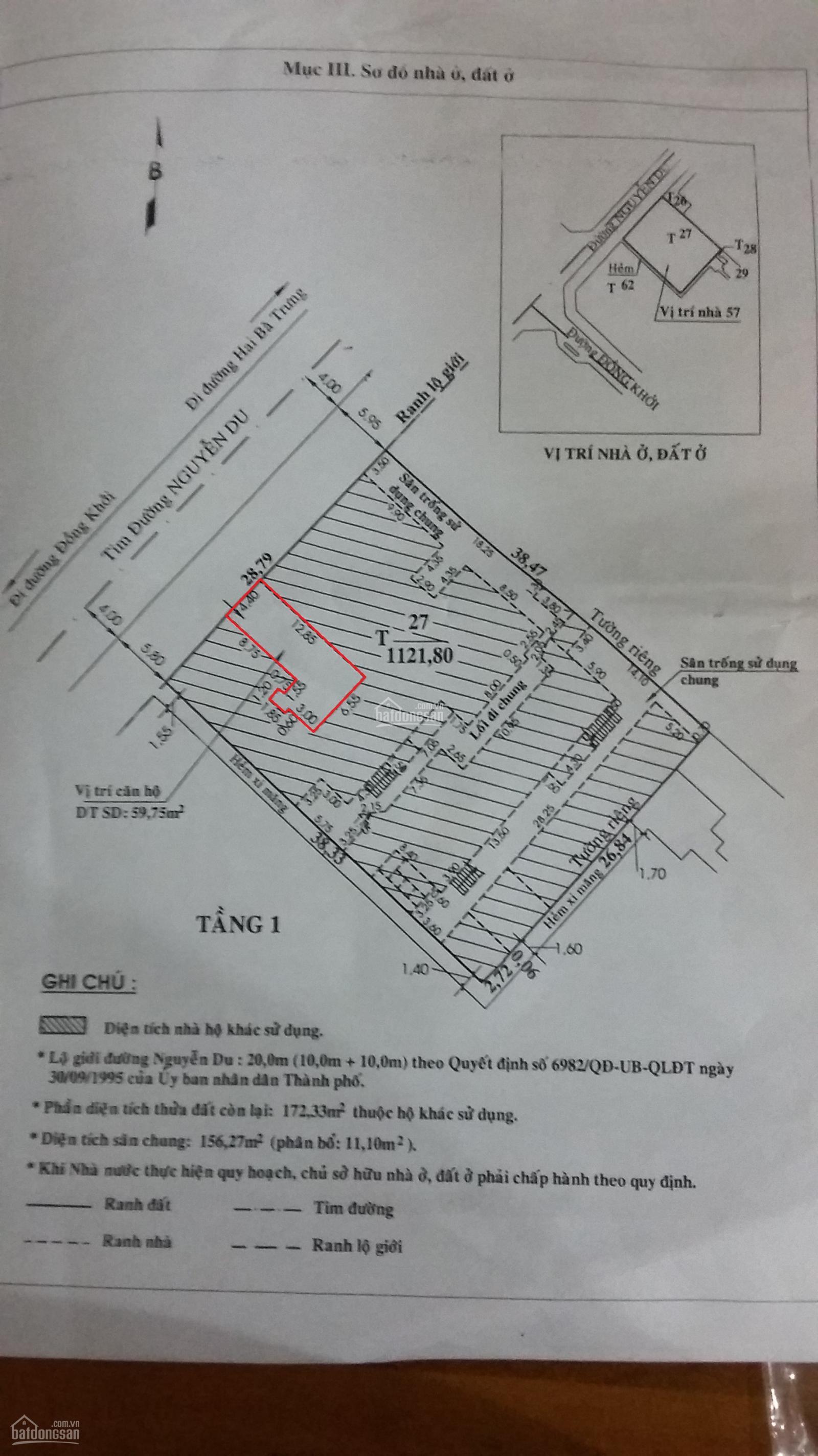 Bán nhà MT 57 Nguyễn Du, P. Bến Nghé, Quận 1, HCM, giá 33 tỷ