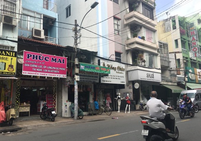 MT Nguyễn Hồng Đào, P14, Tân Bình; DT: 5.5x9.5m; trệt 2 lầu; con đường thương hiệu kinh doanh