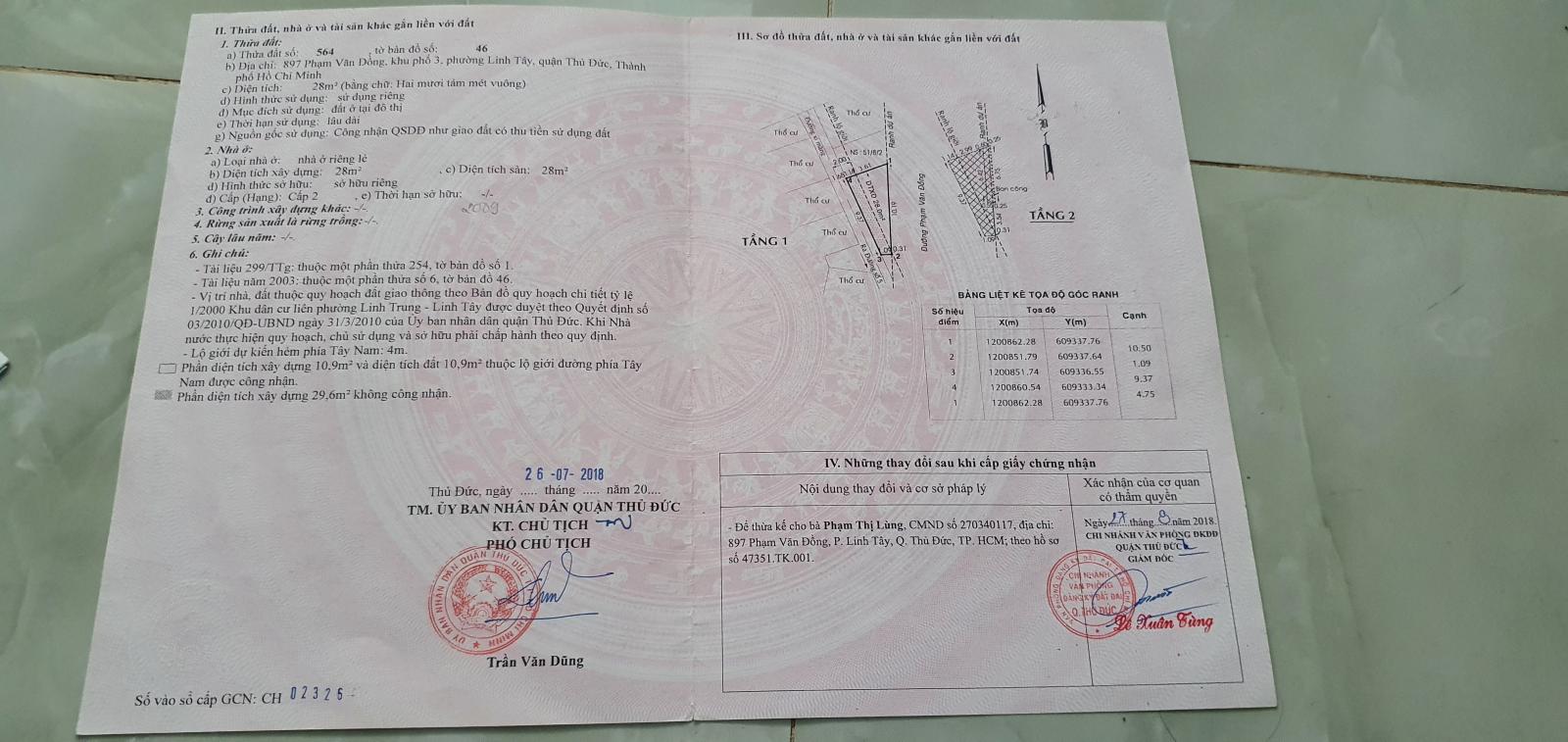 Nhà MT Phạm Văn Đồng 3ti8 cho thuê 15trieu/1thang