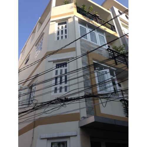 Bán nhà đường Nơ Trang Long, Bình Thạnh 4x16m nhà 3 lầu, giá 5 tỷ 600