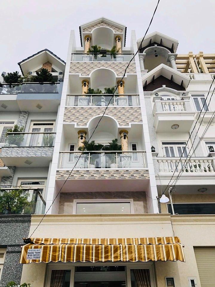 Bán nhà 5 tầng đẹp ngay cây xăng Lê Văn Sỹ - Trần Quang Diệu Quận 3 4.4x16m giá chỉ 12.3 tỷ TL 