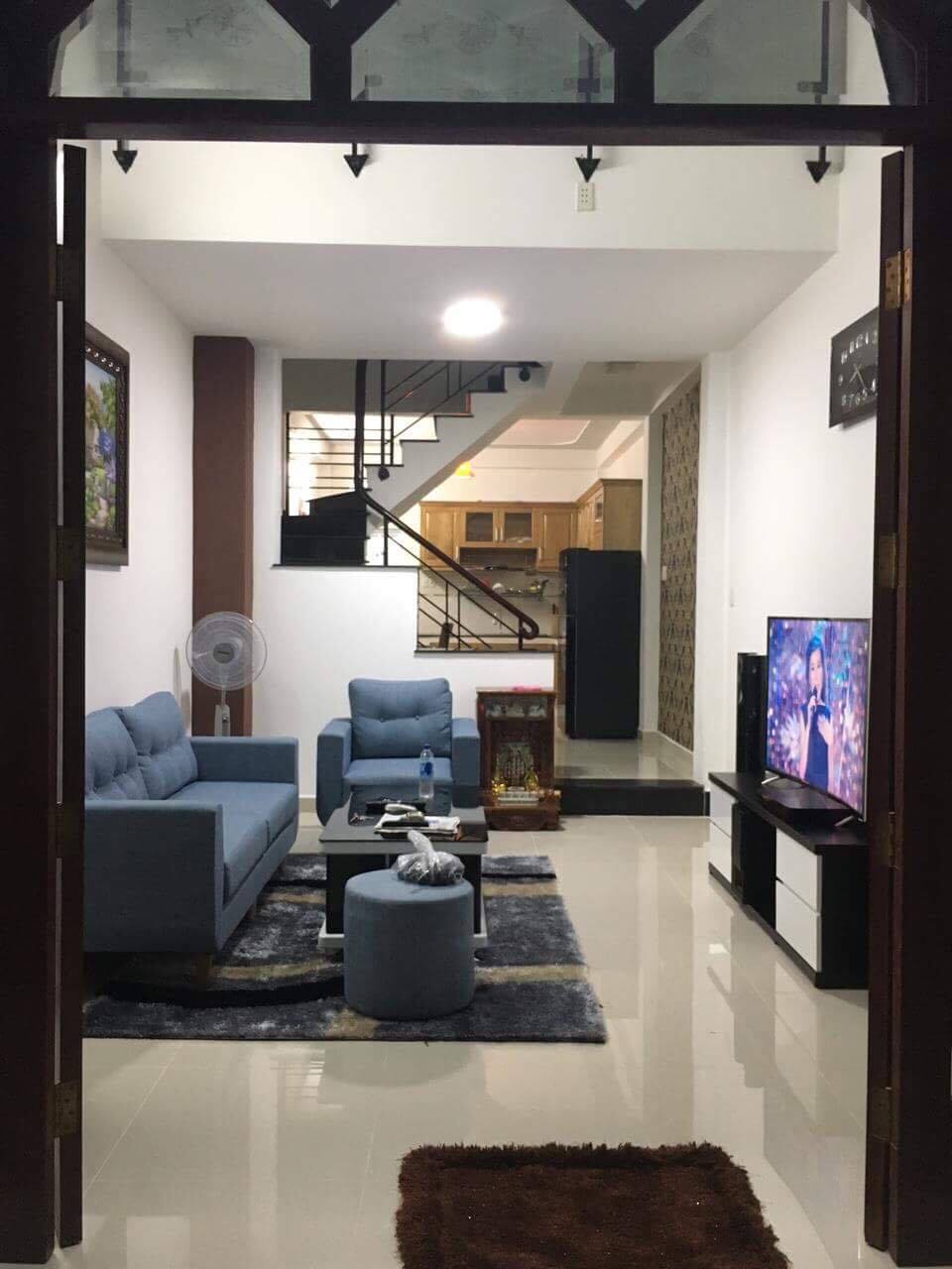 Bán nhà Bùi Hữu Nghĩa quận 5 dt 3,85x14m giá 9,5 tỷ tl nhà mới 99% kết cấu 5 tầng lầu