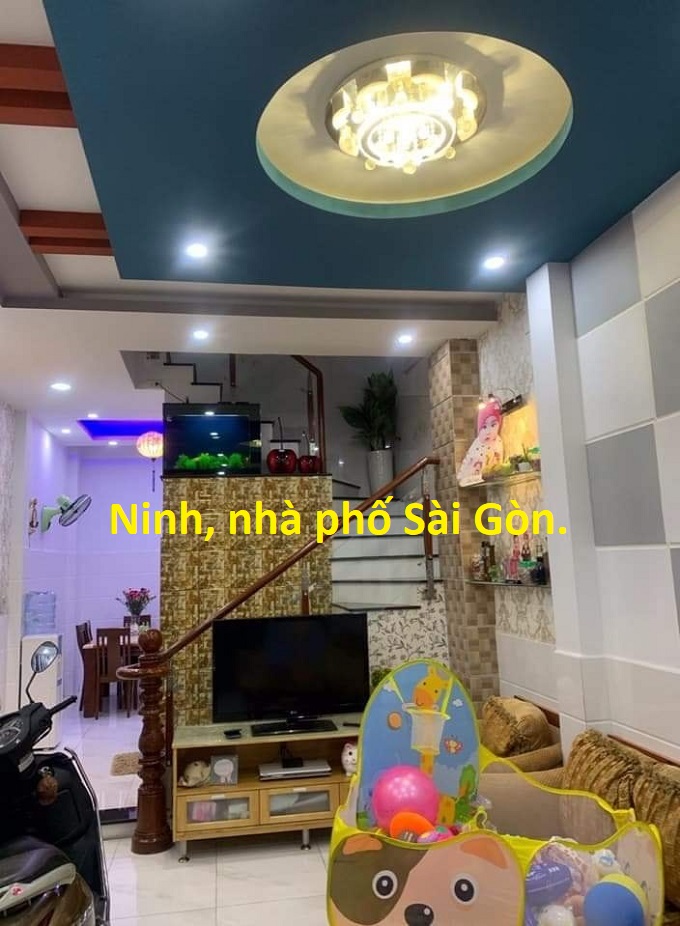 Nhà HXH Lý Thường Kiệt, P8, Tân Bình, 44m2, 4 tầng.