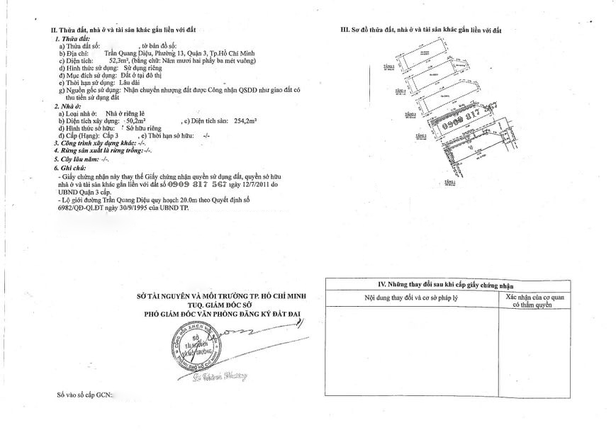 Định cư USA, Gấp bán MTKD Trần Quang Diệu Q3, 6 tầng thang máy, cho thuê 50tr/tháng. LH 0909817567