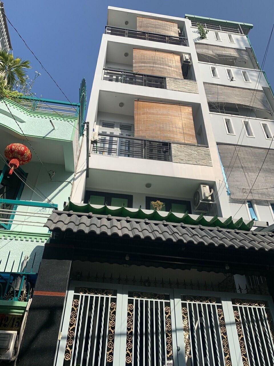 Bán nhà 4 lầu mới HXH Nguyên Hồng, p11, BT, CN 56m2, giá 7.3 tỷ