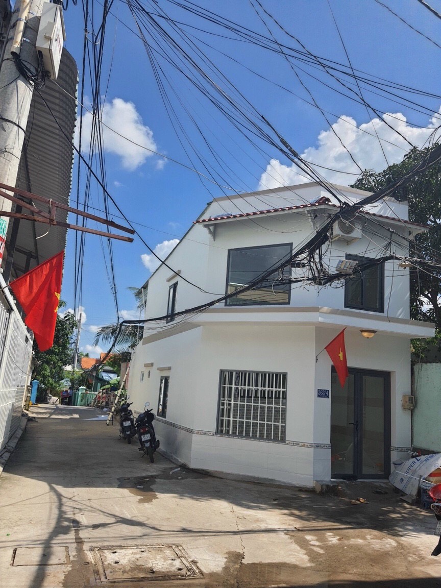 Bán nhà góc mặt tiền hẻm 363 Nguyễn Bình Phú Xuân ,Nhà Bè(4x14) giá 2,6 tỷ